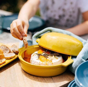 Honey, Apricot, and Rosemary Baked Brie