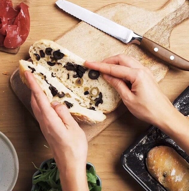 Olive and Sun-Dried Tomato Mini Baguettes