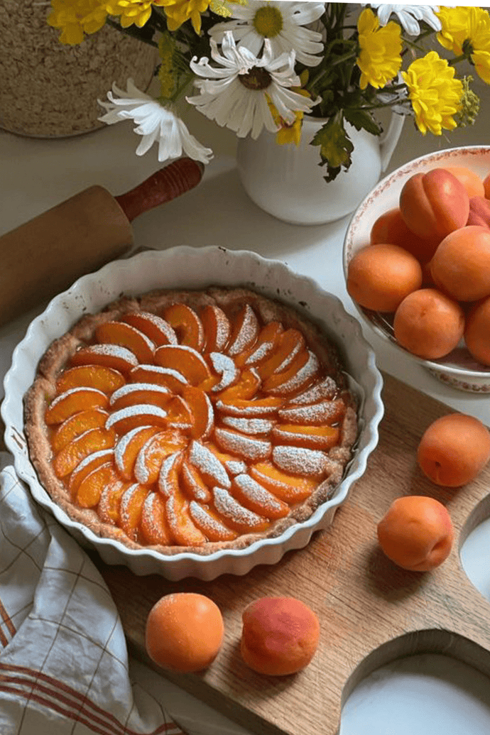 Rustic Apricot Tart