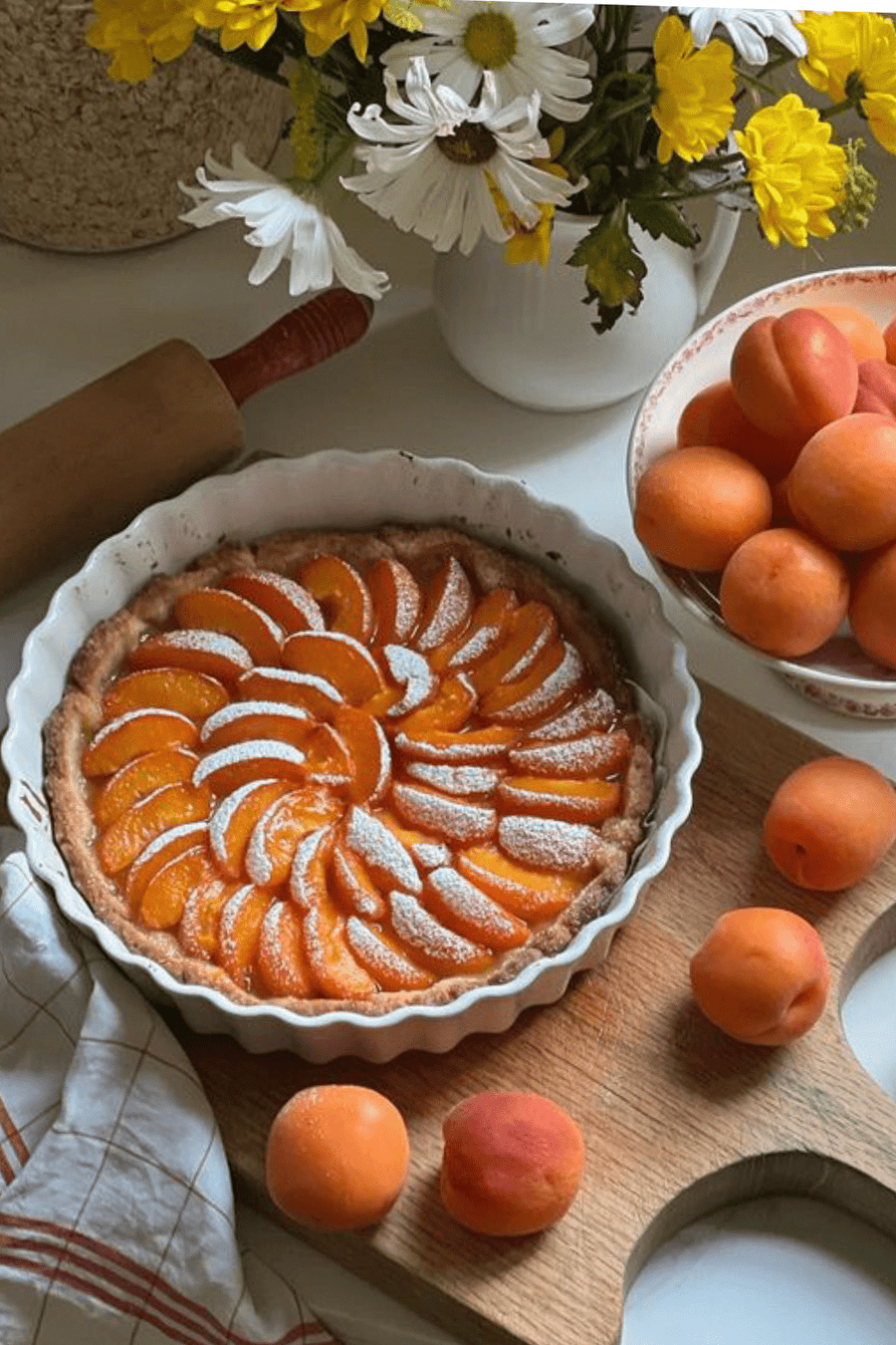 Rustic Apricot Tart