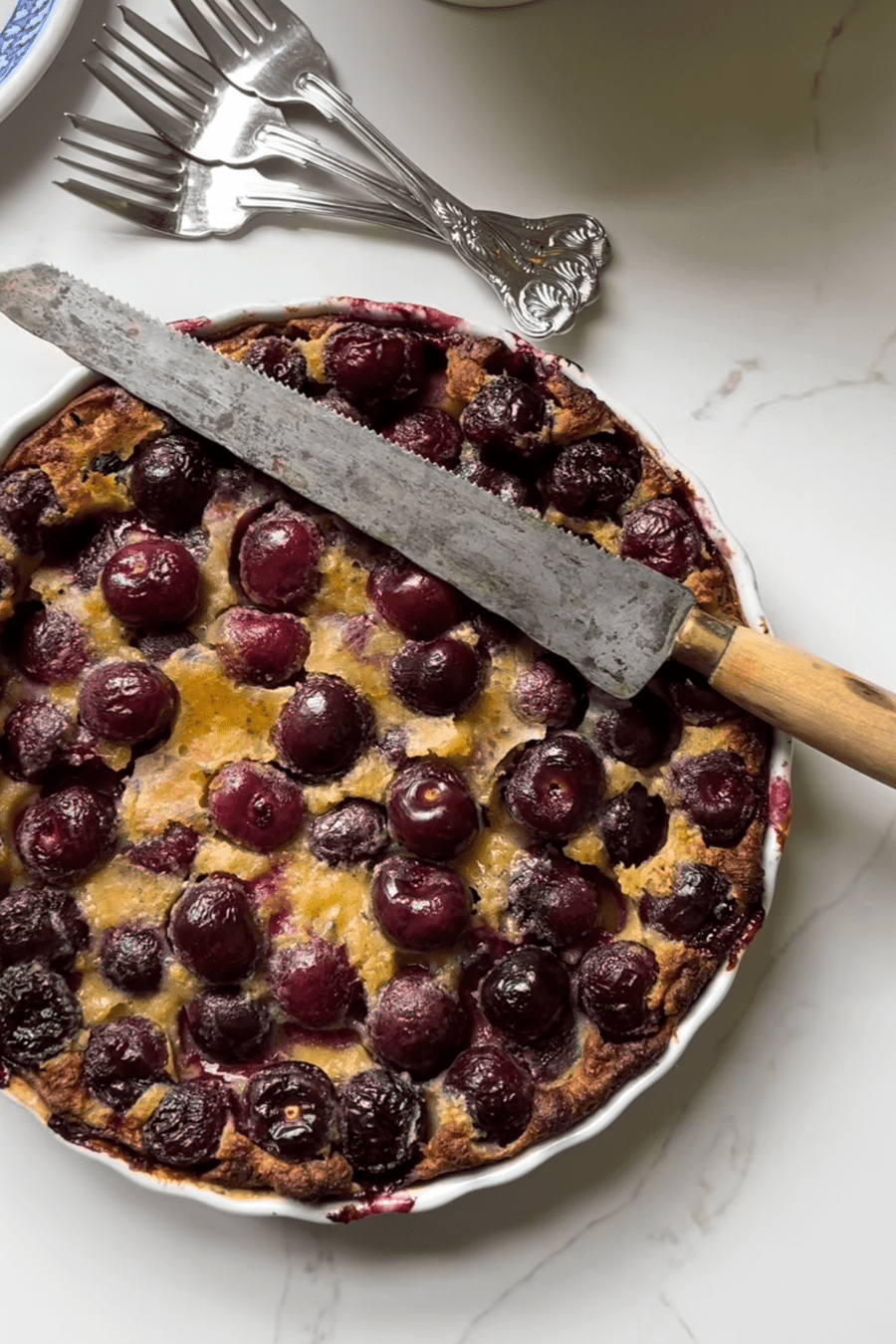 French Cherry Clafoutis