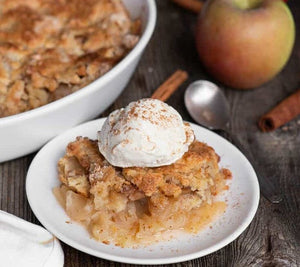 Cinnamon Apple Cobbler