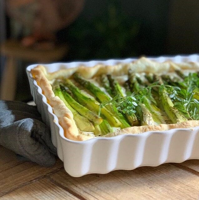 Asparagus and Ricotta Tart