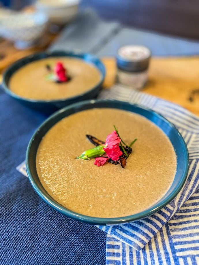 Classical French Mushroom Soup by Gustus Vitae