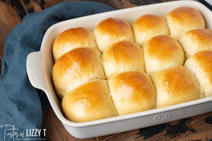 Sourdough Rolls {with Sourdough Discard}-- By Tastes of Lizzie T