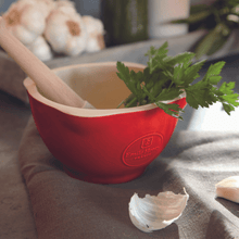 Emile Henry USA Mortar & Pestle Mortar & Pestle Kitchenware Emile Henry = Burgundy  Product Image 2