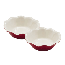 Emile Henry USA Modern Classics Mini Pie Dish (Set of 2) Modern Classics Mini Pie Dish (Set of 2) Ovenware Emile Henry = Rouge Product Image 3