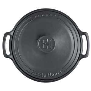 Emile Henry USA SUBLIME 7.5 qt. Round Dutch Oven SUBLIME 7.5 qt. Round Dutch Oven Cookware Emile Henry USA = Graphite