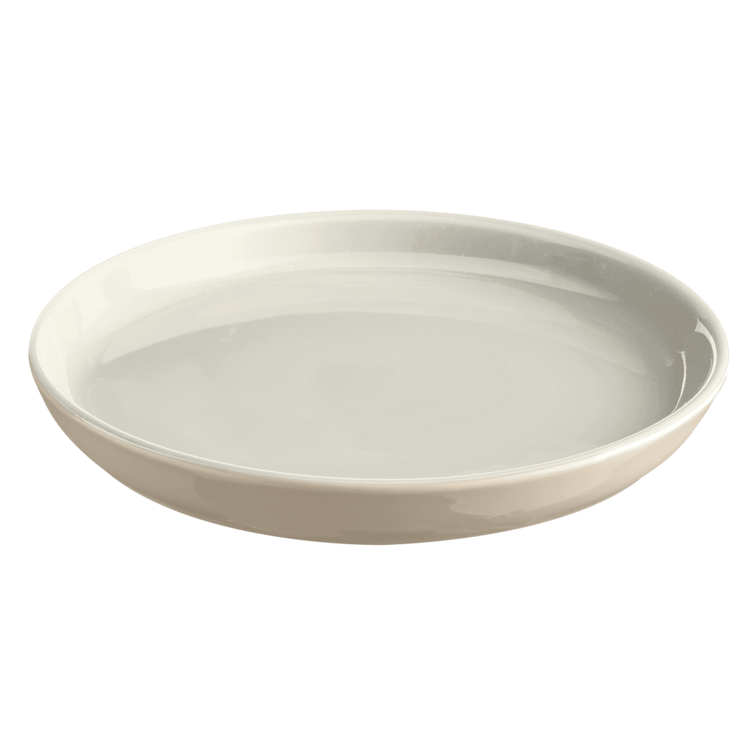 Emile Henry USA Everyday Salad/Dessert Plate- 8", Pearl Gray (EH Online Exclusive) 