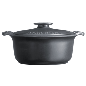 Emile Henry USA SUBLIME 4 qt. Round Dutch Oven SUBLIME 4 qt. Round Dutch Oven Cookware Emile Henry USA 4 qt. = Graphite