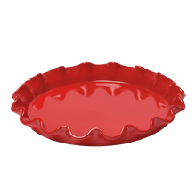 Emile Henry USA Ruffled Tart Dish (EH Online Exclusive) Ruffled Tart Dish (EH Online Exclusive) Tart dish Emile Henry USA Burgundy  Product Image 1