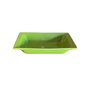 Emile Henry USA Rectangular Dish Rectangular Dish Baking Dish Emile Henry USA = Green Apple 