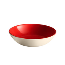 Emile Henry USA Everyday Pasta Bowl Everyday Pasta Bowl Tableware Emile Henry USA = Rouge/Cream  Product Image 3