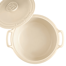 Emile Henry USA SUBLIME 6 qt. Round Dutch Oven SUBLIME 6 qt. Round Dutch Oven Cookware Emile Henry USA = Creme Product Image 3