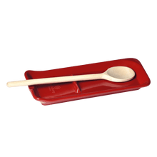 Emile Henry USA Spoon Rest Spoon Rest Kitchenware Emile Henry = Burgundy  Product Image 2