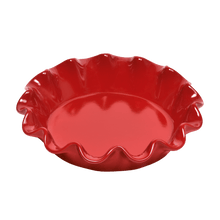 Emile Henry USA Ruffled Pie Dish Ruffled Pie Dish Bakeware Emile Henry = Burgundy  Product Image 1