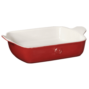 Emile Henry USA Modern Classics Rectangular Baker Modern Classics Rectangular Baker Ovenware Emile Henry Rouge Medium Rectangle = Rouge