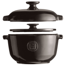 Emile Henry USA Rice Pot Rice Pot Cookware Emile Henry = Charcoal Product Image 7