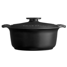 Emile Henry USA SUBLIME 7.5 qt. Round Dutch Oven SUBLIME 7.5 qt. Round Dutch Oven Cookware Emile Henry USA = Black Product Image 8