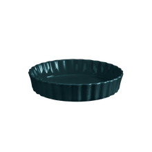 Emile Henry USA Deep Tart Dish Deep Tart Dish Ovenware Emile Henry = Ocean 9"  Product Image 2