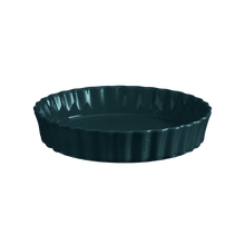 Emile Henry USA Deep Tart Dish Deep Tart Dish Ovenware Emile Henry = Ocean 11"  Product Image 7