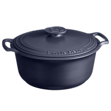 Emile Henry USA SUBLIME 4 qt. Round Dutch Oven SUBLIME 4 qt. Round Dutch Oven Cookware Emile Henry USA 4 qt. = Indigo Product Image 1