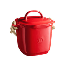 Emile Henry USA Compost Bin Compost Bin Kitchenware Emile Henry USA = Burgundy  Product Image 8