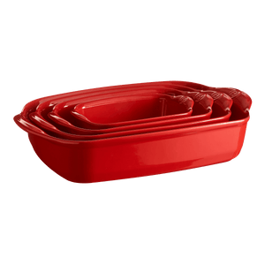 Emile Henry USA 'The Right Dish' Rectangular Baker 'The Right Dish' Rectangular Baker Baking Dish Emile Henry = Burgundy