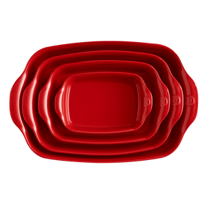 Emile Henry USA 'The Right Dish' Rectangular Baker 'The Right Dish' Rectangular Baker Baking Dish Emile Henry = Burgundy