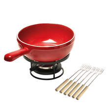 Emile Henry USA Fondue Set Fondue Set Cookware Emile Henry USA = Burgundy  Product Image 1