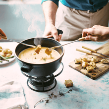 Emile Henry USA Fondue Set Fondue Set Cookware Emile Henry USA = Charcoal Product Image 4