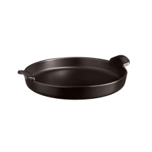 Emile Henry USA Deep Dish Pizza Pan Deep Dish Pizza Pan On The Barbeque Emile Henry USA = Charcoal Product Image 1