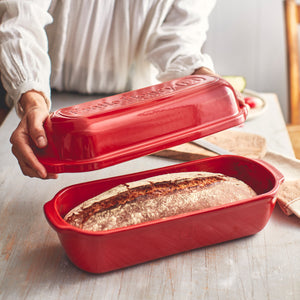 Emile Henry USA Pullman/Long loaf bread baker Pullman/Long loaf bread baker Bakeware Emile Henry = Burgundy