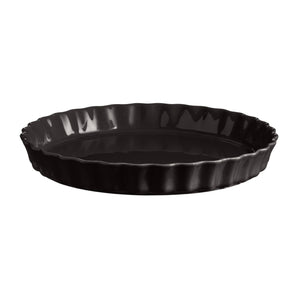 Emile Henry USA Round Tart Dish Circular Tart Dish Discontinued Emile Henry Charcoal 