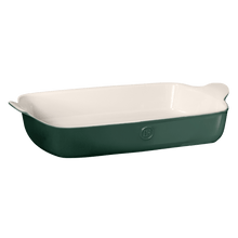 Emile Henry USA Modern Classics Rectangular Baker Modern Classics Rectangular Baker Ovenware Emile Henry Evergreen Extra large Rectangle = Evergreen  Product Image 8