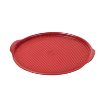 Emile Henry USA Ridged Pizza Stone Ridged Pizza Stone Specialized Tools Emile Henry USA = Burgundy  Product Image 1