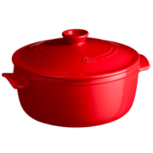 Emile Henry USA Round Dutch Oven Round Dutch Oven Cookware Emile Henry USA = Burgundy 2.6 qt.  Product Image 1