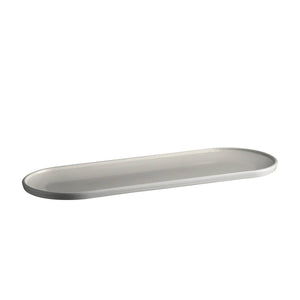 Emile Henry USA Welcome Long Serving Platter Welcome Long Tray Professional Emile Henry Crème 