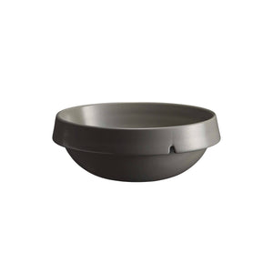 Emile Henry USA Welcome Salad Bowl Welcome Salad Bowl Professional Emile Henry 2.5 L Light Gray 