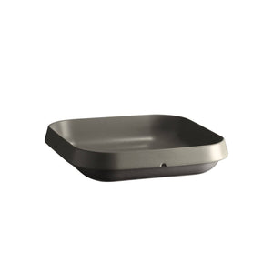 Emile Henry USA Welcome Square Baking Dish Welcome Square Dish Professional Emile Henry Medium Light Gray 