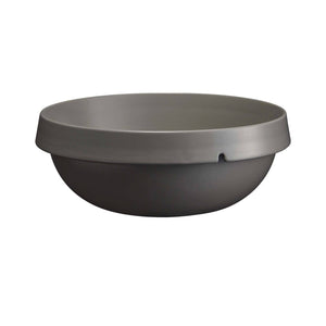 Emile Henry USA Welcome Salad Bowl Welcome Salad Bowl Professional Emile Henry 5 L Light Gray 