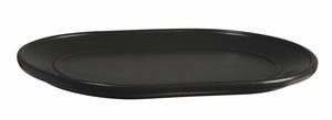 Emile Henry USA Welcome Individual Serving Platter Welcome Individual Lid / Plate Professional Emile Henry Charcoal 