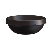 Emile Henry USA Welcome Salad Bowl Welcome Salad Bowl Professional Emile Henry 5 L Charcoal  Product Image 8