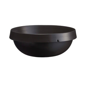 Emile Henry USA Welcome Salad Bowl Welcome Salad Bowl Professional Emile Henry 5 L Charcoal 