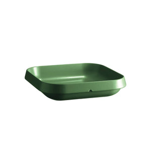 Emile Henry USA Welcome Square Baking Dish Welcome Square Dish Professional Emile Henry Medium Cypress 