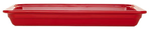 Emile Henry USA Gastron Rectangular Baking Dish Gastron Rectangular Recton Pan Professional Emile Henry 12x20 in - GN 1/1, 65mm/2.5 in = Cerise 