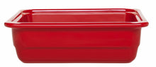 Emile Henry USA Gastron Deep Rectangular Baking Dish Gastron Deep Rectangular Pan Professional Emile Henry 10 x 12 in - GN 1/2, 100mm/4 in = Cerise  Product Image 2