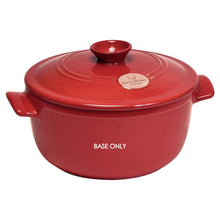 Emile Henry USA Dutch Oven - Replacement Base Dutch Oven - Replacement Base Replacement Parts Emile Henry 2.6 qt. = Burgundy  Product Image 1