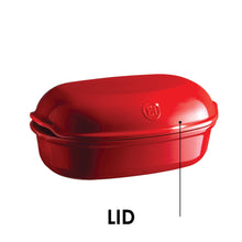 Emile Henry USA Artisan Bread Baker - Replacement Lid Artisan Bread Baker - Replacement Lid Replacement Parts Emile Henry = Burgundy  Product Image 1