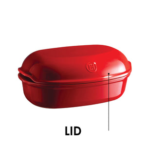 Emile Henry USA Artisan Bread Baker - Replacement Lid Artisan Bread Baker - Replacement Lid Replacement Parts Emile Henry = Burgundy 